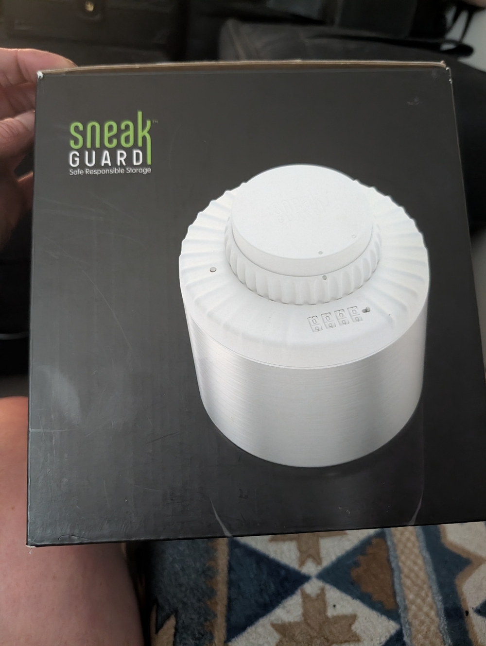 New Sneak Guard Lockable Container Never Used